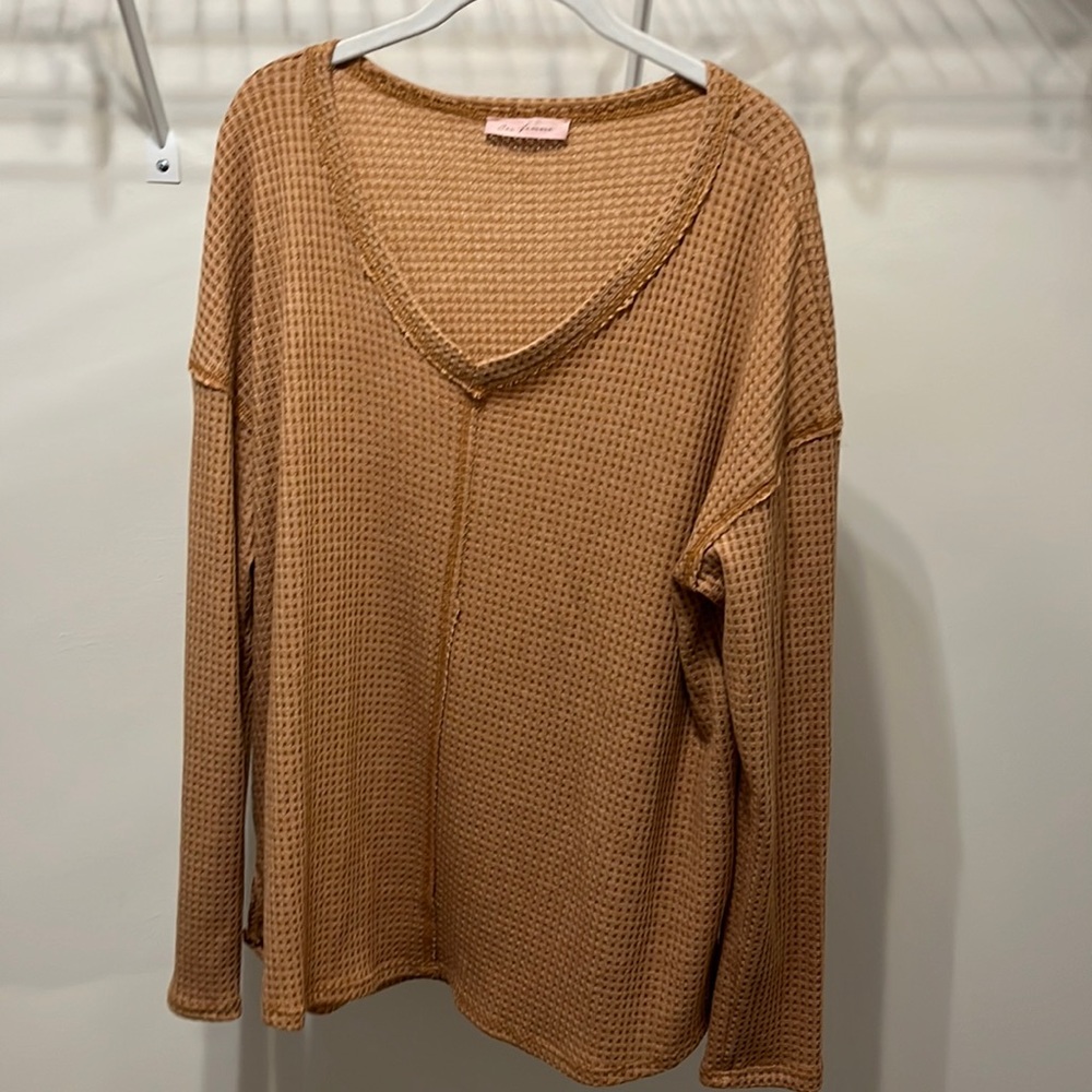 Long sleeve oversized fit